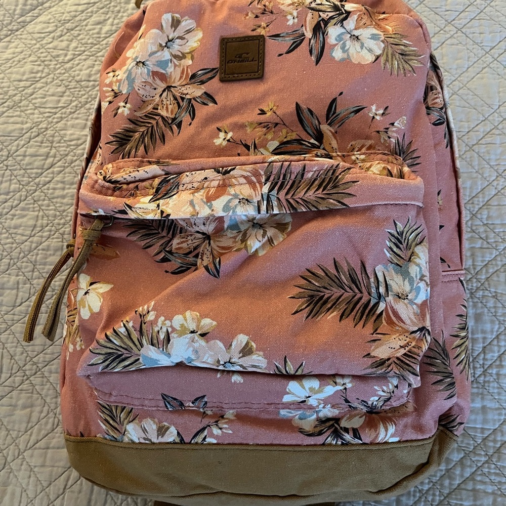Oneill Floral Pink Backpack